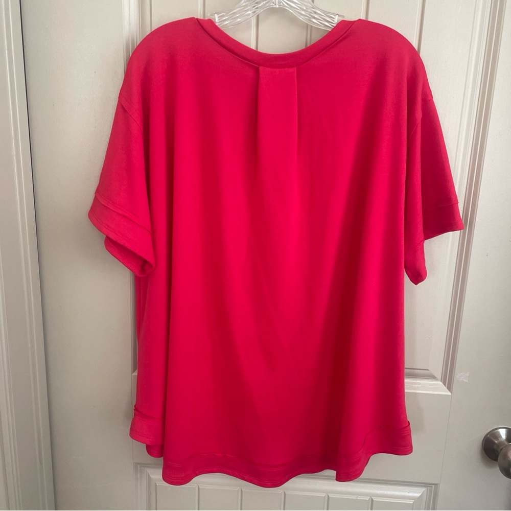 ANDREE BY UNIT Red Blouse - Picture 4 of 7